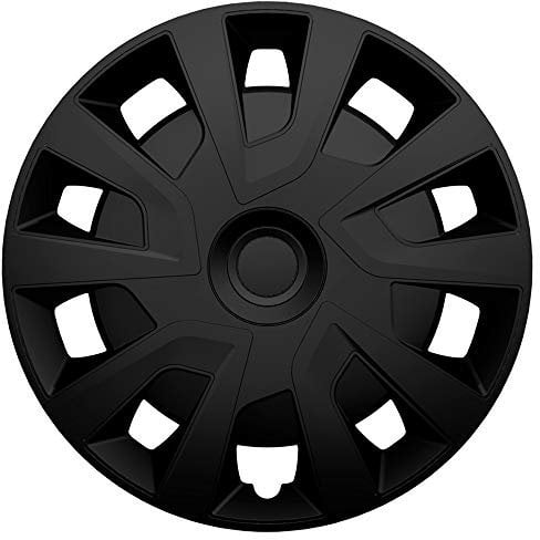 AUTO-STYLE Satz Radzierblenden Revo-VAN 15-Zoll Schwarz (Sphäre)