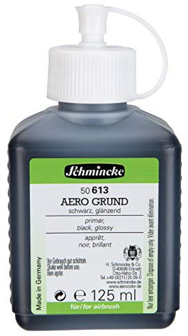 Schmincke Aero Grund schwarz glänzend Airbrush Primer 125 ml 50 613 026
