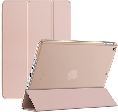 Smart Case for iPad Mini 1/2/3 (2012, 2013, 2014) with Auto Sleep/Wake function (Rose Gold)