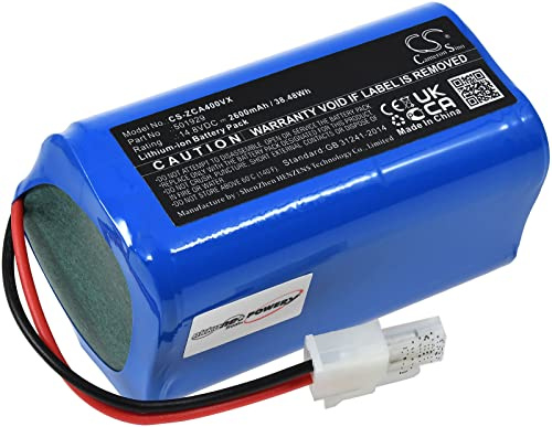Akku für Saugroboter ZACO A4s, 14,8V, Li-Ion