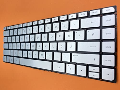 T-ProTek DEUTSCHE-Tastatur Keyboard kompatibel für HP Spectre x360 15-ap003ng