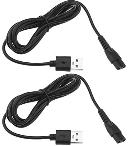 2Pcs Window Vacuum Cleaner USB Charging Cables Replacement Compatible with Karcher WV1/ WV1 Plus/ WV2/ WV5/ WV5 Premium/ WV60 USB Charger Power Cable