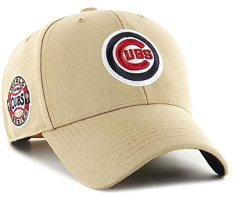 '47 Chicago Cubs Khaki MLB Sure Shot Most Value P. Snapback Cap - One-Size
