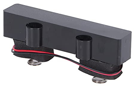 SEAFRONT Juego de Pastillas para Bajo Eléctrico 4 Cuerdas, Selladas y Silenciosas para Puente, Repuesto Incluye Muelles y Tornillos (91mm/94mm)