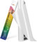 HTVRONT Glitzer Plotterfolie Textil Weiß - 30.48cm x183cm Glitzer Flexfolie Plotter Textil zum Aufbügeln auf T-Shirt, Weiß Glitzer Sublimation Flexfolie für Cricut und Silhouette Cameo