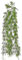 Künstliche grüne Pflanze Asparagus, hängender Zweig, 85 cm hoch