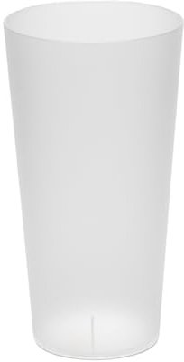 Uhangya - Lot de 30 Gobelets Givrés en Plastique de 40cl, Lavables et réutilisable - ECOCUP - Parfait pour des Événements Festifs tels que Soirées, Anniversaires, Mariages (30)