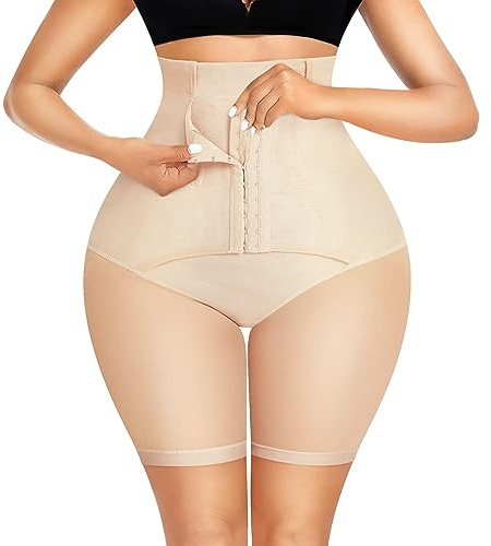 Gotoly Shapewear for Women Tummy Control Knickers Hi-Waist Trainer Butt Lifter Panties Shaping Underwear Shorts Body Shaper Thigh Slimmer Pants