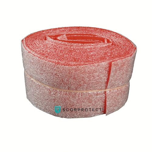 Scorprotect® PE Wickelband Rot mit Dampfsperre in 70 mm (70 mm x 3,6 m nicht selbstklebend)