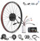 Bafang EBike-Umbausatz 48V500W Vorderrad-Brushless-Nabenmotor-Kits mit EKD01 Mehrsprachig-LCD-Display, Elektrofahrrad-Vorderrad-Umbausatz Passend für 28 Zoll 29 Zoll 700C