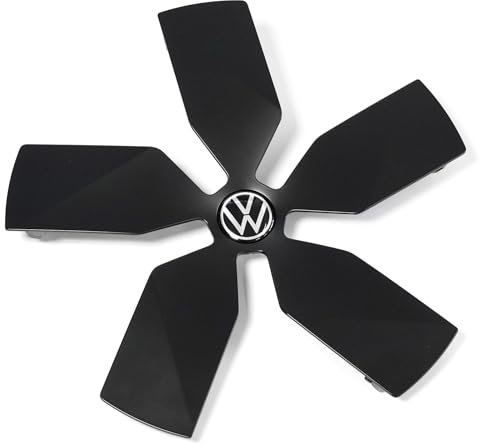 Volkswagen 3J0601169Z98 Radzierblende (1 Stück) Radkappe Radzierkappe, schwarz