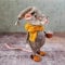 Cute Needle Felted Mouse, Felt Mice Figurine for Halloween & Christmas Decor, DIY Material Kit