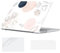 YOPAS Custodia per MacBook Pro 14 M4 M3 M2 M1 Pro Max 2024 2023 2022 2021 A3112 A3185 A3401 A2918 A2992 A2779 A2442, Plastica Cover MacBook Pro 14 pollici con Copritastiera in Silicone, Fiore