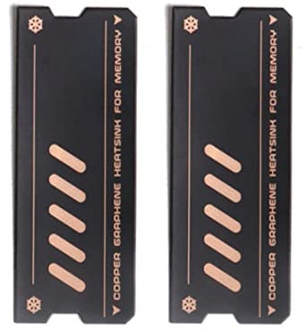 Metal Heat Sink Heatsink Cooling Sticker for Laptop for DDR4/5 Memory for Laptop Computer Cooling Radiator