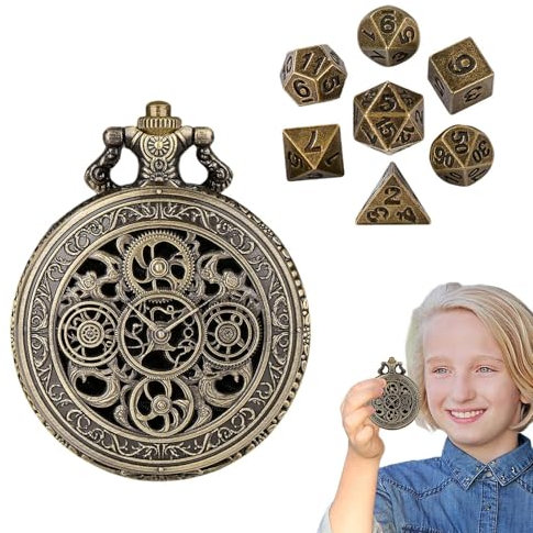 Kleine Würfel Set - Leichte Winzige Metallwürfel - Würfelspiel Zubehör Kleine Polyedrische Würfel für Home Desktop Tisch