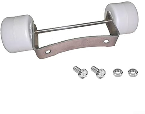 Kit de roues chauffantes pour parasol – Roues chauffantes de terrasse avec roulettes en nylon et supports en fer pour gaz à base ronde/chauffage extérieur, pour une mise à niveau de mobilité facile à