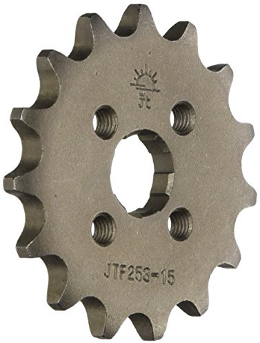 JT Ritzel jtf253.15 15T Stahl vorne Ritzel | Innendurchmesser 15/17 mm, JTF253.15 kompatibel mit Honda MB 50, Honda MT 50, Honda MTX 80 1985-2001, Honda MBX 50