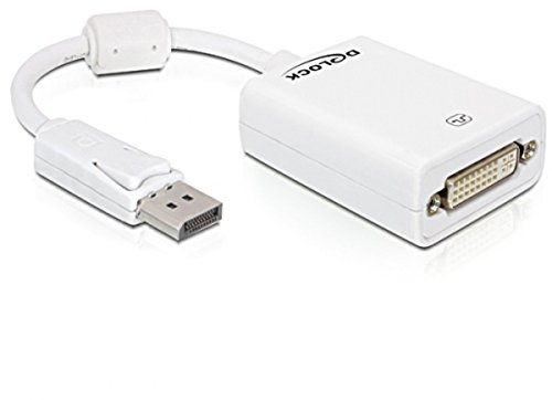 DeLock Adapter Displayport-St > DVI24+5-Bu Weiss