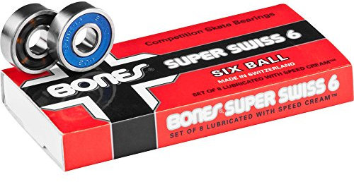 Bones Swiss 6 Ball Bearings x8 608mm