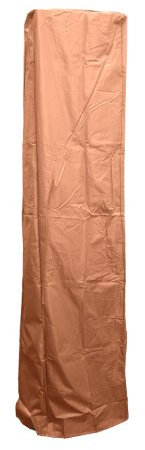 Hiland HVD-SGTCV-P Heizungsabdeckung, strapazierfähig, wasserdicht, quadratisch, Glasrohr, 233,7 cm, Paprika