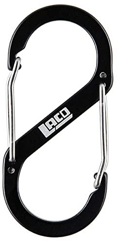 LACD Unisex – Erwachsene Accessory Biner S 50mm Normalkarabiner, Blue