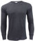 Gaffer Mens Thermal Tops T Shirt Long Sleeve Vest Full Tshirt Ski Wear Dark Grey Charcoal Small
