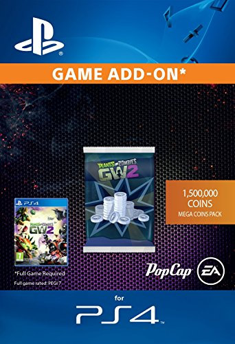 Plants vs. Zombies Garden Warfare 2: 1,500,000 Mega Coins Pack [PS4 PSN Code - UK account]