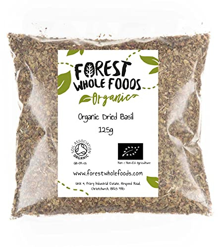 Forest Whole Foods Organic Dried Basil (125g)