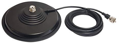 Magnetische Basis CB/VHF/UHF – Durchmesser 16 cm – 4 M RG-58U – PL-Stecker