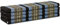 livasia Nachhaltige Klappmatratze Kapok XXL - 200x140x8cm - extrabreite Gästematratze, Faltbare Matratze doppel, ökologische Yogamatte, Gästebett klappbar, Liege Garten Balkon (Blau/Elefanten)