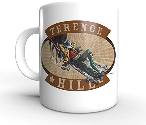 Terence Hill Der müde Joe - Pritsche - Die rechte und die Linke Hand des Teufels Bud Spencer - Tasse rund (330ml)