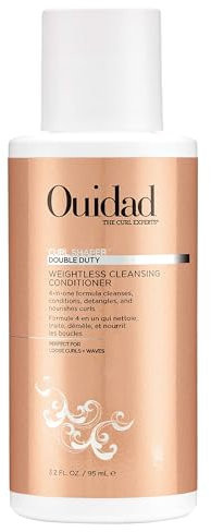 Ouidad Curl Shaper Double Duty Weightless Cleansing Conditioner Infuses Moisture Enhances Natural Curls 74ml/2.5oz