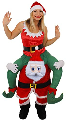 Santa Pick Me Up Costume - Father Christmas Pick Me Up Costume - Perfect for Christmas Fancy Dress