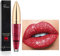 18 Farben Diamant glänzender langanhaltender Lippenstift,3D Shining Stars Perlglanz Lipgloss,Shimmer Metallic Texture Liquid,lang anhaltender Lipgloss,wasserdichte langlebiger Not Stick Cup (03)