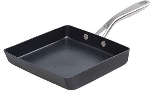 TECHEF - Onyx Collection, Nonstick Tamagoyaki Japanese Omelette Pan/Egg Pan (PFOA Free), Made in Korea