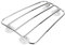 Porte-bagages de moto, porte-bagages de moto universel avec ventouse pour moto(B (argent))