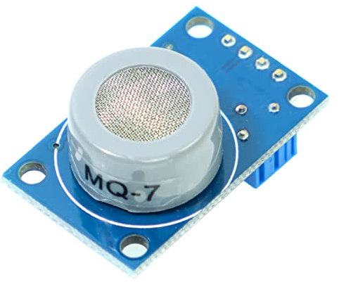 Paradisetronic.com MQ-7 Módulo de sensor de CO, 5 V MQ7, sensor de monóxido de carbono, sensor de gas con salida analógica y digital, por ejemplo, para Arduino, Raspberry Pi