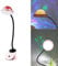 ACMHNC Lampe à Pince Pour Enfants, Lampe de Lecture à Pince LED Rechargeable USB avec Projection D'étoile, 4000k Lampe de Chevet à Col de Cygne 360 ° Tactile Dimmable, Veilleuse à Clip étoile (Rosa)