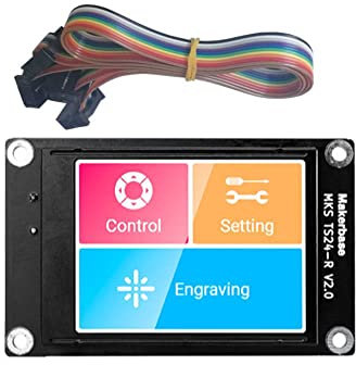 HANLEES Makerbase Mks TS35 TS24 Touchscreen Tft LCD-Schild für Mks Dlc32 V2.0 Steuerkarte 32 Bit Cnc Offline Controller