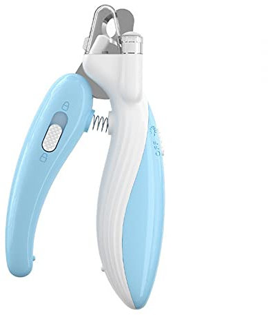 DONGKER Haustier-Nagelknipser, Hunde Krallenschneider mit Ultrahelles LED-Licht und Rasiermesserscharfe Klinge, Krallenpflege Trimmwerkzeug für Mittlere & Kleine Hunde und Katzen