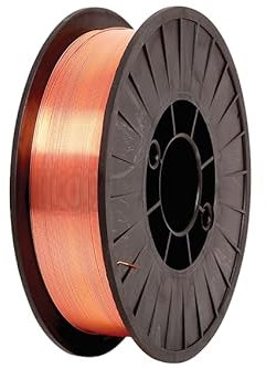 NAJDER Verkupferter Schweißdraht ER70S-6 0,8 mm, 5 kg. Zum Schweißen im MIG/MAG-Verfahren, zum Schweißen von unlegiertem Baustahl. Korrosionsbeständiger Draht