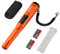 VEVOR Détecteur de Métaux Pinpointer IP68 Entièrement Étanche Pointeur de Métaux Portable Profondeur de Détection 114 mm 3 Modes Sonde de Chasse au Trésor Pro avec Étui Piles 9 V pour Adultes Enfants