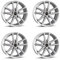 Borbet Felge W 7x17 ET45 5x108 crystal silver 4-W 70745108563,3CS/T