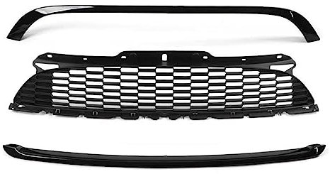 OSBELE Auto Front Hood Moulding Grille Surround Abdeckung Trim Kit Kompatibel for R55 R56 R57 R58 R59 Kompatibel for Cooper Standard S & JCW(S and JCW)