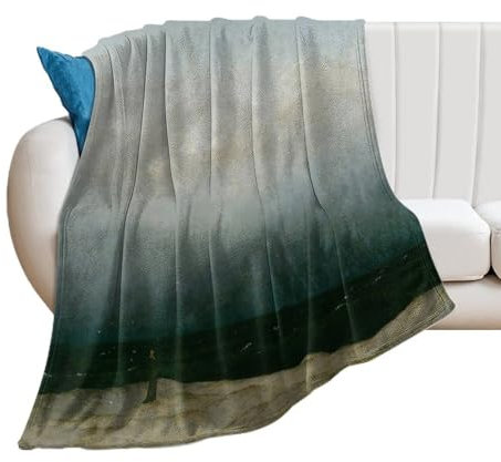 Caspar David Friedrich Mönch am Meer Wandbild, 127 x 152,4 cm