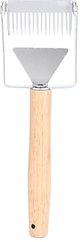 Restokki Honey Scraper, Multifunctional Beehive Uncapping Fork Shovel Knife Tool for Beekeeping
