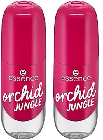 essence gel nail colour, Nagellack, Nr. 12, Pink, langanhaltend, Expressergebnis, schnelltrocknend, glänzend, acetonfrei, vegan, ohne Mikroplastikpartikel, ohne Konservierungsstoffe, 2er Pack (8ml)