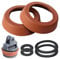 2 Sets Schwengelpumpe Ersatzteile, Leder Dichtungsset für Griff Pumpe Typ 75 O Ring Dichtung und Kolbenmanschette, Dichtungen Schwengelpumpe Ersatzteile für Gartenpumpe, Handpumpe, Brunnenpumpe