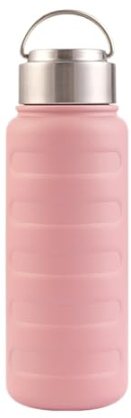Gourde Isotherme | Gobelet de Randonnée en Acier Inoxydable - 1L Isotherme Portable Pour Et Adultes, Gym, Randonnée, Scolaire, Voyage, Cyclisme, Sports, Extérieur