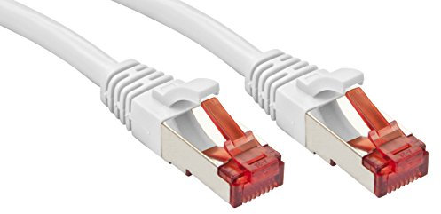 Lindy Cavo di rete S/FTP Cat.6, Bianco 1.5m